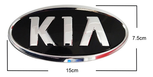 Emblema Kia Para Sportage Y Picanto ( Incluye Adhesivo 3m) Foto 2