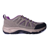 Zapatilla Montagne Mujer Trekking Outdoor Austin Colores