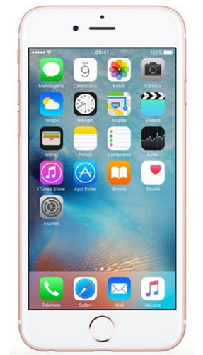 iPhone 6s Plus 16gb Ouro Rosa Bom - Celular Usado