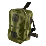 Bolso Porta Accesorios Moto Impermeable 7 Lts Bewolk Enduro Color Verde