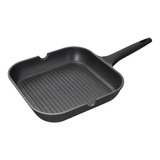 Plancha Grill 28 Cm Aluminio Fundido Profesional