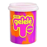 Massinha Gelelé Slime Color 152g Unidade Laranja