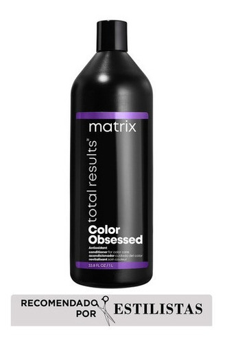 Matrix Color Obssesed Acondicionador Para Cabello Teñido  1l