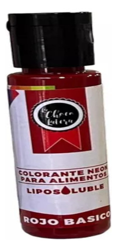 Colorante Liposoluble Rojo 30g - g a $586