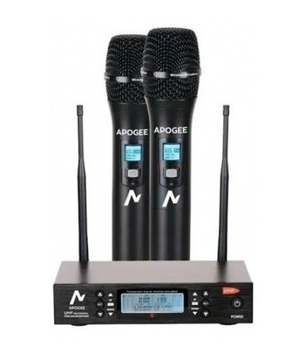 Micrófono Inalámbrico Doble De Mano Apogee U22-h Uhf