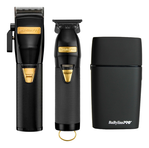 Combo Black Clipper Trimmer & Shaver Babylisspro