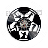 Reloj Futbol Vinilo Vintage Ideal Regalo. El 2do. Al 20% Off