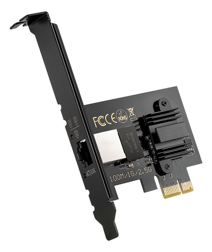 Adaptador De Red Pci De 2 5 Gigabit 100/1000/2500 Mbps Rj45