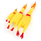 3 Pet Toys Screaming Chicken (frango Gritando)
