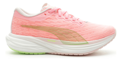 Zapatillas Puma Deviate Nitro 2 Mujer Running Rosa