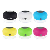 Mini Caixa De Som Sem Fio A Prova D'água C Ventosa Bluetooth
