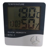 Termohigrometro Reloj Medidor Húmedad Y Temperatura Metanoia