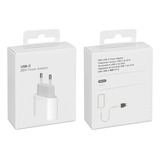 Adaptador iPhone Carga Rapida 20w Usb C Blanco Open Box