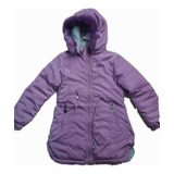 Campera Nena Reversible Inflable-rompeviento