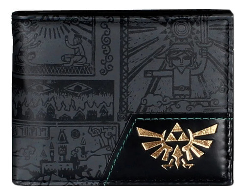 Cartera Billetera Modelo The Legend Of Zelda Logos Hyrule