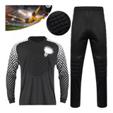 Uniforme De Portero Jersey Futbol Playera Pants Con Coderas