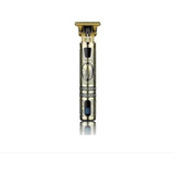 Maquininha Retro Afiado Caveira Gold Barba Profissional Nf