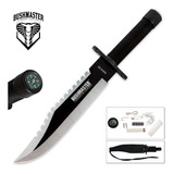 Cuchillo Bushmaster De Supervivencia Sawback Rambo Militar