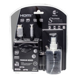 Kit De Cable Hdmi Gip Technology Screen Cleaning Combo