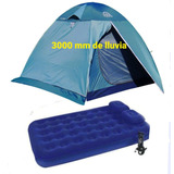 Carpa Lluvia 2000mm - + Colchon 2 Plazas 