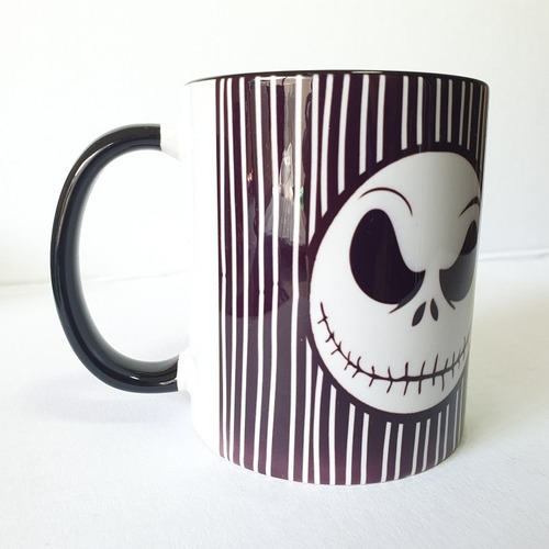 Taza Tazon Mug Extraño Mundo De Jack  Black Diseño Original 