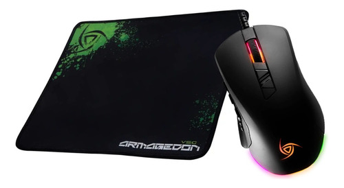 Combo Mouse Cetus + Padmouse Armagedon