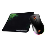 Combo Mouse Cetus + Padmouse Armagedon