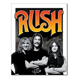 Rush 1970s Rock N Roll Music Garage Band Arte De La Pared De