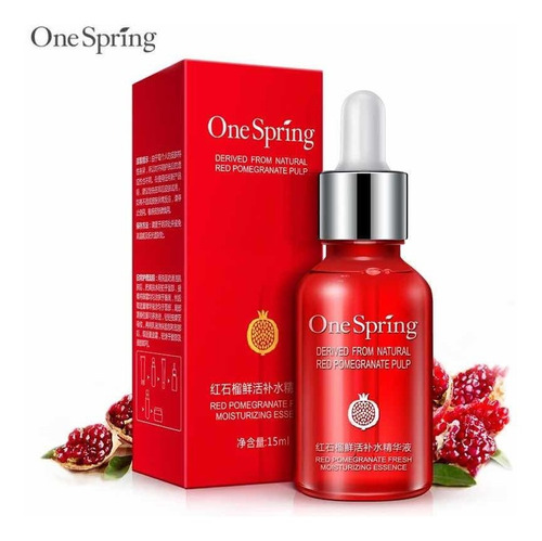  Serum One Spring Granada Hidratante Nutritivo Antiarrugas F Tipo De Piel Todo