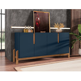 Buffet Lizz 1,70 Azul Cobalto Casa D Movéis