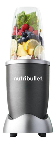 Licuadora Portátil Nutribullet 600-series 600w 8 Accesorios 24 Fl Oz Gris Con Vaso De Tritan 120v - Incluye 8 Accesorios