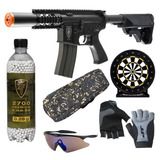 Marcadora Elite Force M4 Airsoft Cqc 6mm Electrica Xt P