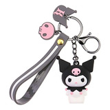 Llavero Kuromi Sanrio Hello Kitty Y Amigos, Kawaii, Cute