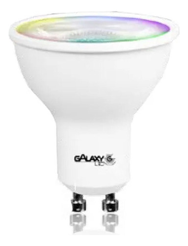 Lampada Dicroica Rgb Alexa Google Home Mr16 4,8w Wifi Gu10 110v/220v