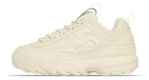 Tenis Fila Disruptor 2 Beige De Dama Original