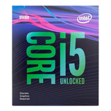 Procesador Gamer Intel Core I5-9600k Bx80684i59600k De 6 Núcleos Y  4.6ghz De Frecuencia Con Gráfica Integrada