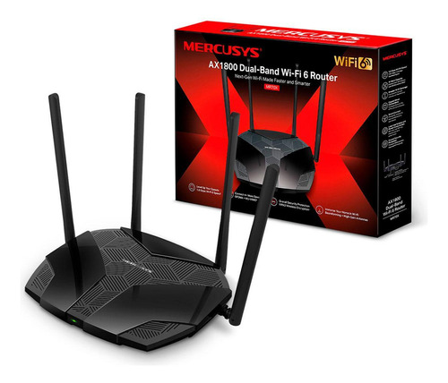 Roteador Mercusys Mr70x, Gigabit, Wi-fi 6, Dual Band