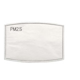 Filtros Pm2.5 Repuesto 5 Capas Carbón Activado Set 10 Piezas