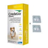 Anti Pulgas Credelio Garrapatas Perros 1.3 - 2.5kg X 2pastas