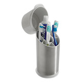 Organizador De Acero Inoxidable Para Cepillo De Dientes, De