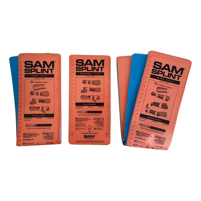 Paquete Combinado Sam Splint 3x De Splint Rescue Essentials,