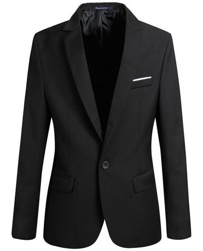 Trajes Para Caballero Blazer De Una Pieza Casual