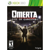 Omerta: City Of Gangsters - Xbox 360.