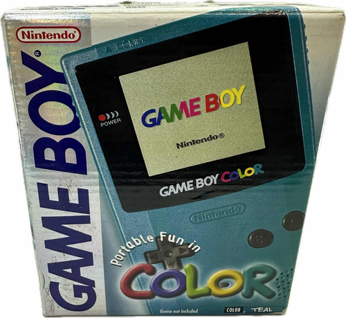 Consola Game Boy Color Teal | En Caja Completa