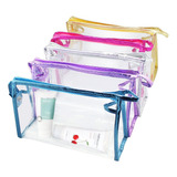 5 Color Neceser Estuches Cosmetiquera Organizador Transparen