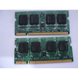 Memoria Notebook 1g Ddr2 667 Pc2 5300 (em 2 Pentes De 512mb)