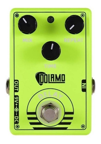 Pedal De Efecto Dolamo D-14  Verde Claro