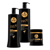 Kit Cavalo Forte Haskell Sh Condicionador 1l Máscara 500g