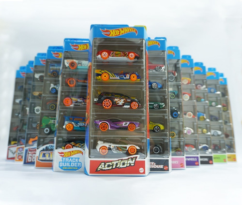 Set 5 Autos De Colección Hot Wheels Hwlm