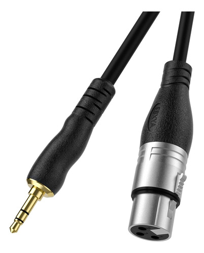 Cable De 6 Pies De Xlr 3.5mm, 1/8 Trs Xlr Hembra Estér...